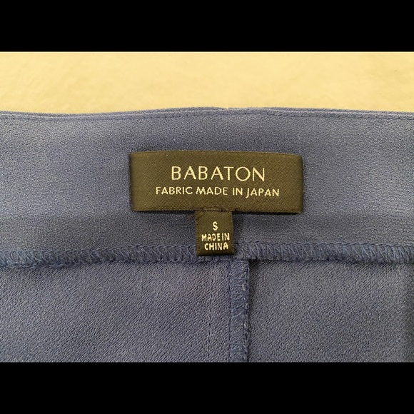 Babaton off-the-shoulder shirt, blue - Picture 5 of 5
